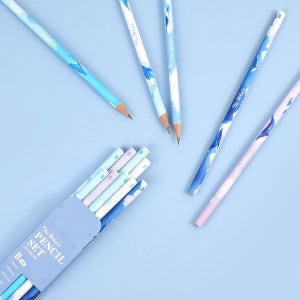 [핑크풋] 고래 연필세트 10본 (10개 1세트)