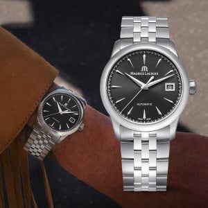 모리스라크로와 1975 오토매틱 블랙 36mm 756007-SS002-330-1 백화점AS