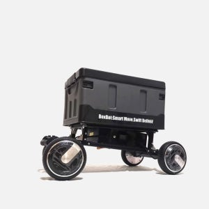 캠핑카트 전동 로봇 리모컨 짐 운반기 카트 리어카 전동 트레일러