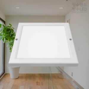 LED 8인치 10인치 엣지 원형 사각 직부 20W 천장 조명