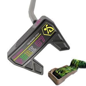 버크 코리아 공식정품 BURKE PURE 07 골프퍼터+퍼팅매트세트