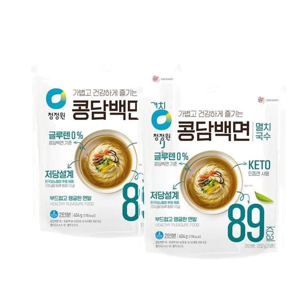 가볍고 건강하게 즐기는 콩담백면 멸치국수 제품 이미지