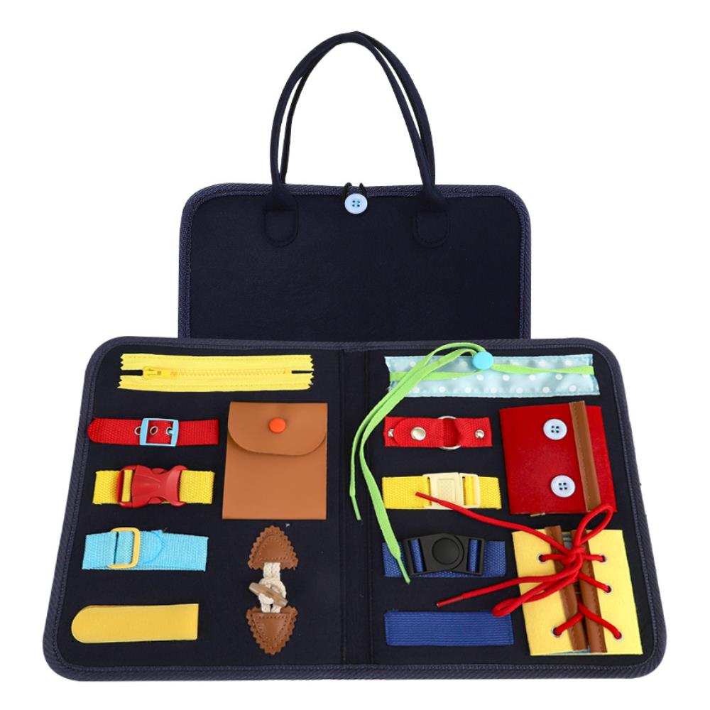 2살아이 소근육 발달놀이 만지작 활동가방 영유아