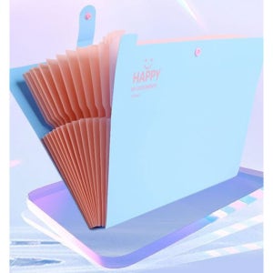 파일 아코디언파일 폴더 서류 보관함 컬러 케이스 휴대용 가방