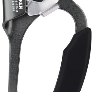 WILDKEN 등반용 핸드 어센더 8-14mm 도르래 암벽 등반 클라이밍 등산장비 스포츠 검정 오른쪽