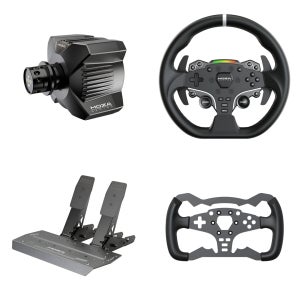 MOZA R3 베이스 ES Lite 휠 SR-P Lite 2페달 번들 ES 포뮬라 휠 모드 추가