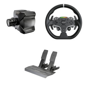 MOZA R3 베이스 ES Lite 휠 SR-P Lite 2페달 번들