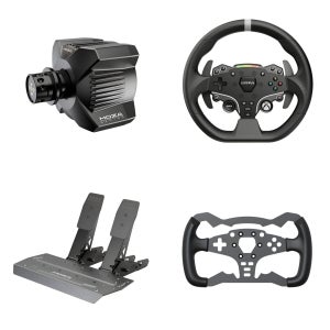 MOZA R3 베이스 ESX 휠 SR-P Lite 2 페달 번들 ES 포뮬러 휠 모드 추가