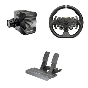 MOZA R3 베이스 ESX 휠 SR-P Lite 2 페달 번들