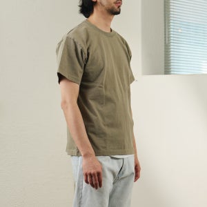Soft Goods, The Heavy Weight G.D. T-shirts, Olive Drab(소프트굿즈 더 헤비웨이트 티셔츠, 올리브드랩)