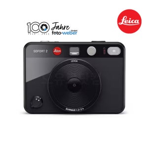 라이카 소포트 2 100주년 한정판 하이브리드 즉석카메라 블랙