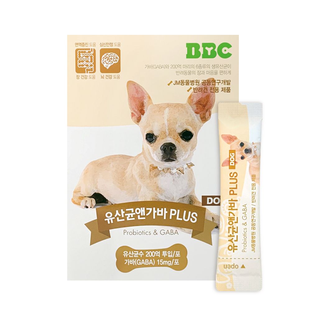 장 30포 영양제 강아지 가바 유산균앤 <b>프로바이오틱스</b>