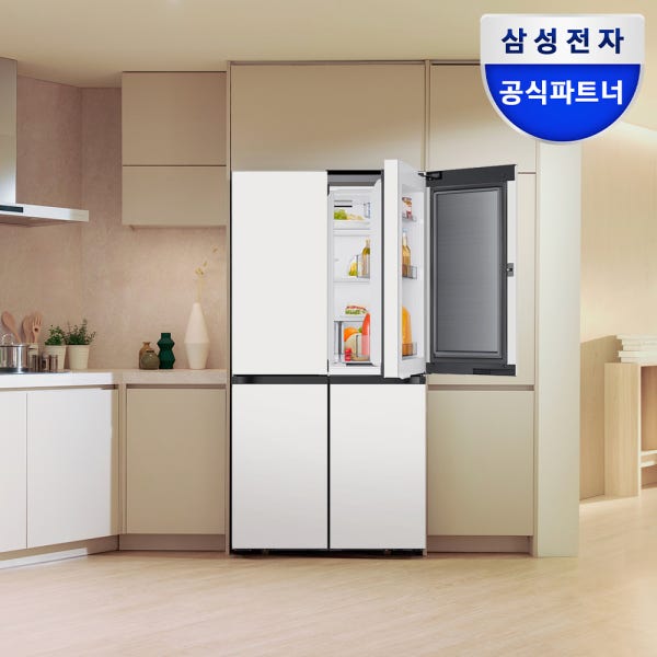 삼성 비스포크 AI 냉장고 4도어 902L 1등급 푸드쇼케이스