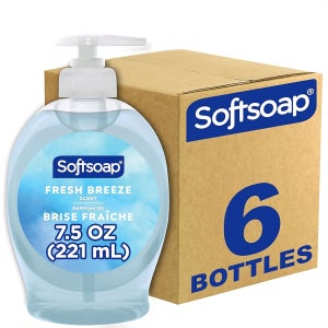소프트솝 프레시 브리즈 핸드 솝 워시 221ML 6개