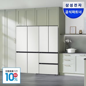 [으뜸환급] 삼성전자 비스포크 키친핏 냉장고 김치냉장고 세트 패키지 RM70F64R1A RQ42DB94R2AP 코타화이트