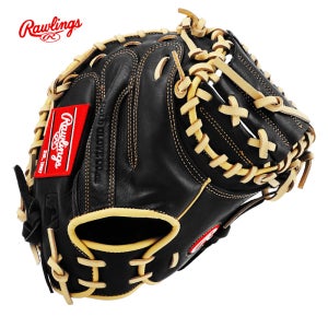 롤링스 샌드랏 스페셜오더 포수 미트 글러브 32.5인치 블랙 GHW5S YM4 B