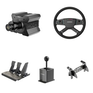 MOZA R9 베이스 Truck 휠 SR-P 3페달 클램프 HGP 쉬프터 SET