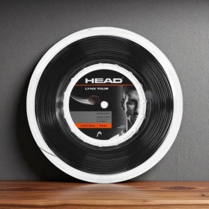 헤드 링스 투어 1.25mm 테니스스트링 릴 200m 블랙 1.20mm