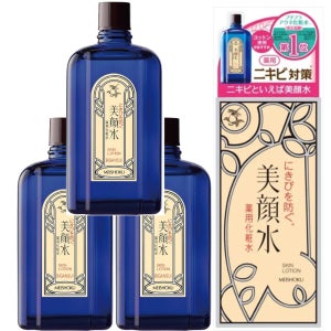 일본 메이쇼쿠 미안수 약용 화장수 90ml 3개