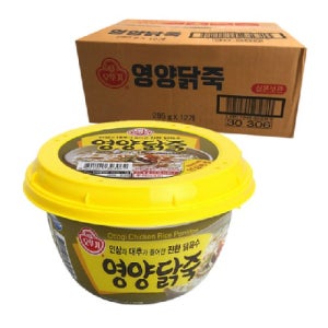 오뚜기 영양닭죽 (상온) 285G 12개 (1박스)