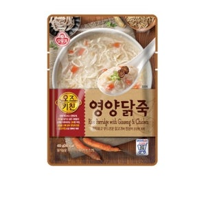 오뚜기 오즈키친 영양닭죽 450G 파우치 죽 18개