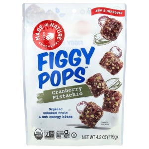 (아이허브) 메이드인네이처 Figgy Pops 크랜베리 피스타치오 119g(4.2oz) 해외직구