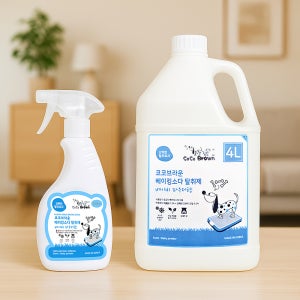 코코브라운 I 강아지 고양이 냄새 베이킹소다 반려동물 탈취제 베이비파우더 4.55L, 1개