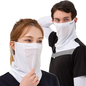 쿨링 냉감 자외선 UV 차단 썬패치대용 햇빛가리개 남녀 골프마스크 버프