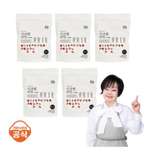 (키친스토리 단독) 빅마마 이혜정 아주 편안한 시크릿코인 분말육수 스틱형 신제품 5팩 (4g 100스틱)