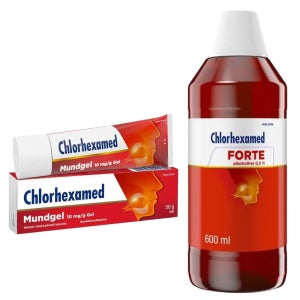 클로르헥사메드 포르테 무알코올 0.2% 구강청정제, 항균 구강 세정제+클로르헥시딘 함유 경구용 ​​겔 50mg