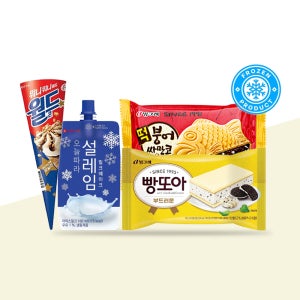 저당 제로 아이스크림 설레임 붕어싸만코 빵또아 4개씩 골라담기