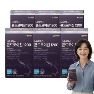상어연골 콘드로이친 6형 C6S 콘드로이친 1200 60정, 6개