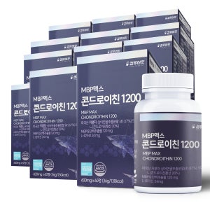 상어연골 콘드로이친 6형 C6S 콘드로이친 1200 60정, 12개