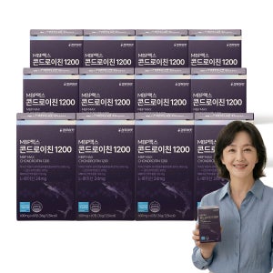 상어연골 콘드로이친 6형 C6S 콘드로이친 1200 60정, 12개