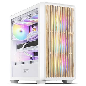 다크플래쉬 DW500 우드 MESH RGB (화이트)