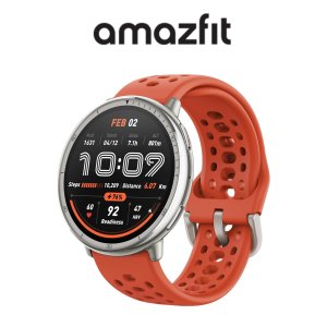어메이즈핏 액티브 2 스마트 워치 44mm 레드 실리콘