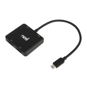 넥시 8K USB C타입 to 듀얼 모니터 확장 컨버터 NX1489