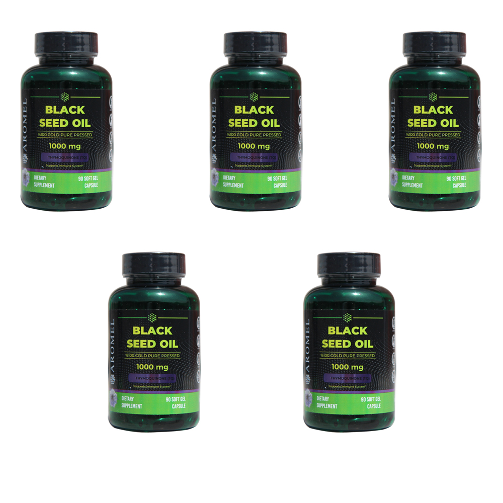 터키산 <b>블랙</b>커민<b>씨드오일</b> 냉압착 90 캡슐 5병 티모퀴논 <b>Black</b> Cumin 큐민 니겔라