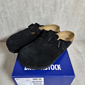 (국내배송) 버켄스탁 보스턴 소프트 풋베드 블랙 레귤러 0660471
