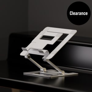 프레임바이 DW STAND BASIC 실버 듀얼 노트북 태블릿 거치대