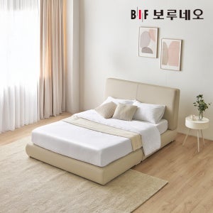 보루네오 프리미엄 뮤첸 호텔식 가죽침대 저상형 평상형 K 킹사이즈 침대 프레임