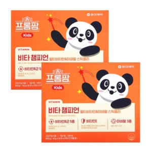 동아제약 프롬팜 비타 챔피언 키즈 30포 2박스