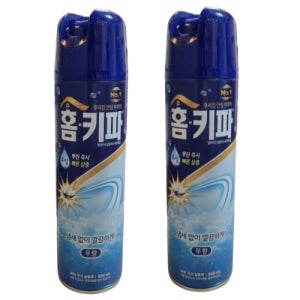 홈키파 수성 에어졸 무향 500ml, 2개