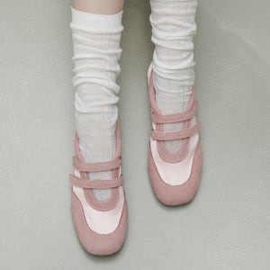 여성 신발 쉐라 벨크로 메리제인 플랫 스니커즈 발레슈즈