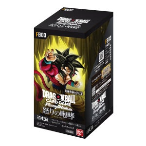드래곤볼카드 퓨전월드 부스터팩 박스 3탄 분노의 포효 FB03 일본판 국내재고 FB-03