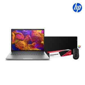 HP Z북 8 G1as 14 Ryzen AI 9 HX PRO 375 32GB 1TB 모바일 워크스테이션 + 무선 마우스 + 마우스 패드