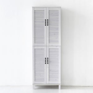 헤인 높은4문 수납장 SHBM17360 일반형 600mmx350mmx1730mm, 2단, 화이트파인베니어 2427.1969