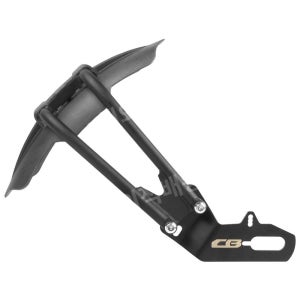 혼다 호환 CBR500R/CB500F/CB500X/F 튜닝 커스텀 리어 펜더 미들펜더 머드가드 흙받이 (A012)블랙 센터 펜더