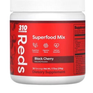 310 뉴트리션 Reds superfood Mix 블랙 체리 7.73 oz (219g)