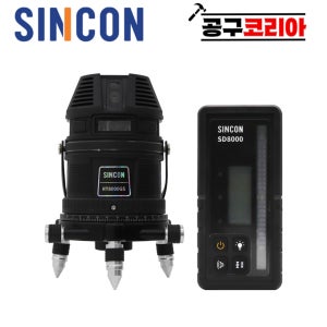 신콘 그린 레이저레벨기 RT8000GS 수신기포함 자동보정 마끼다배터리호환